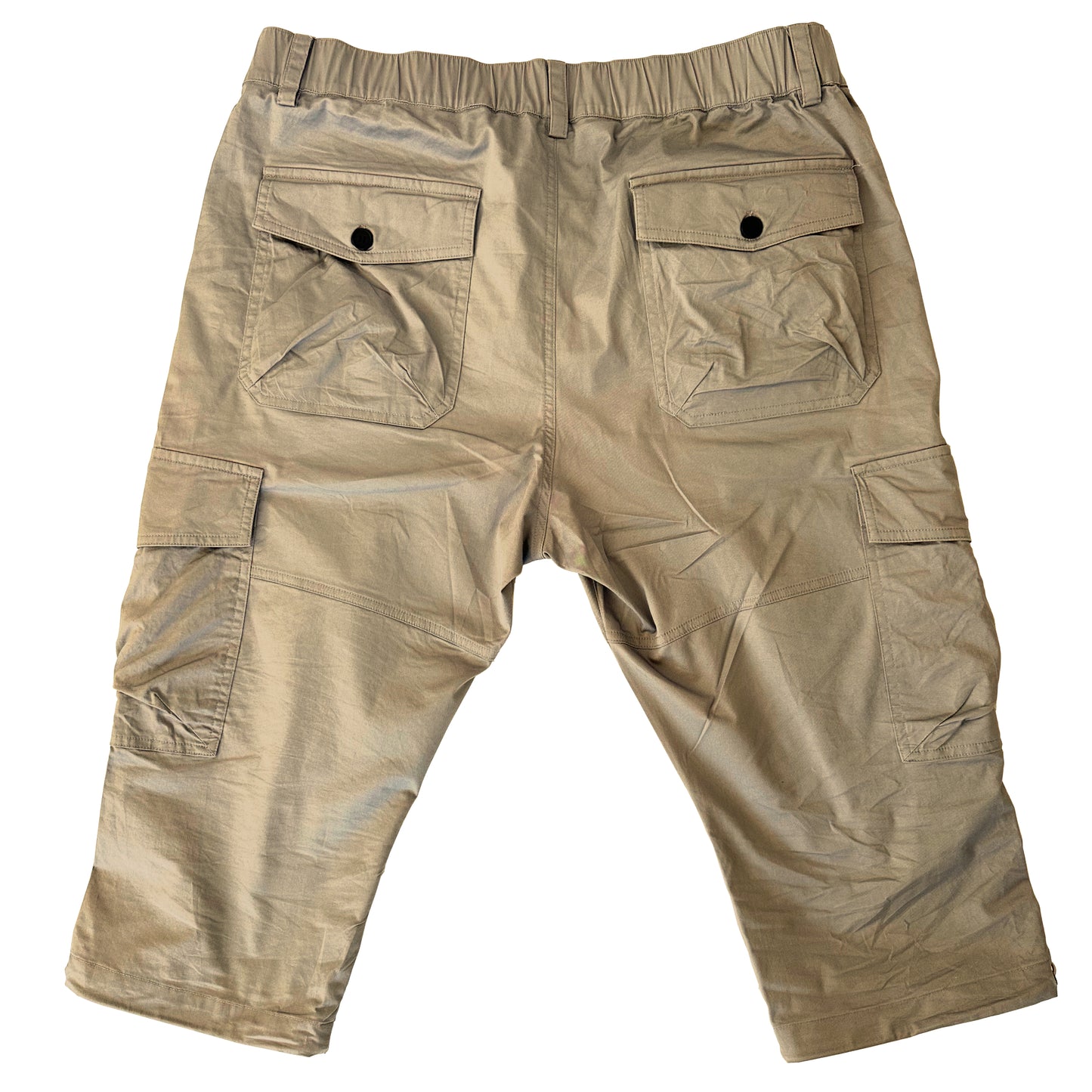 The Lazy King Men's Long Cargo Shorts